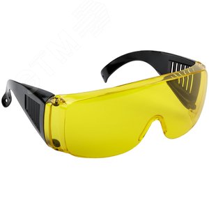 Очки защитные с дужками желтые FIT РОС