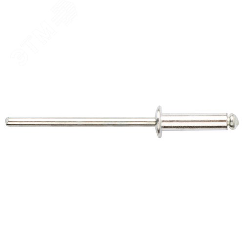 Заклепка вытяжная 3.2х12 алюминиевая (50шт) - фото 1