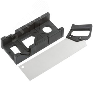 Стусло пластиковое черное с пилой 350 мм - фото 4