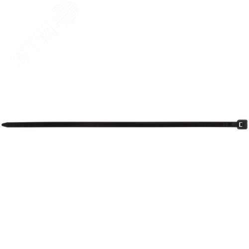 Хомуты нейлоновые для проводов, черные 100 шт.,  3,6х150 мм - фото 4