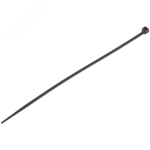 Хомуты нейлоновые для проводов, черные 100 шт.,  3,6х200 мм - фото 2