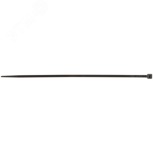 Хомуты нейлоновые для проводов, черные 100 шт.,  3,6х200 мм - фото 4