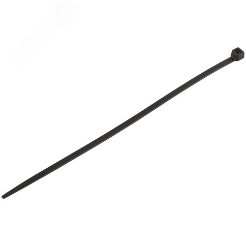 Хомуты нейлоновые для проводов, черные 100 шт.,  4,8х200 мм - фото 2