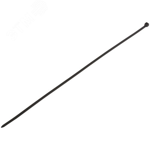 Хомуты нейлоновые для проводов, черные 100 шт.,  4,8х400 мм - фото 2