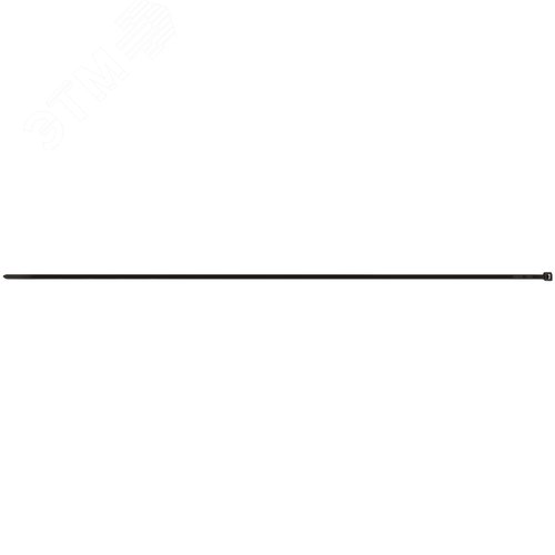 Хомуты нейлоновые для проводов, черные 100 шт.,  4,8х500 мм - фото 4