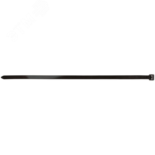 Хомуты нейлоновые для проводов, черные 100 шт.,  7,6х300 мм - фото 4