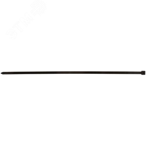 Хомуты нейлоновые для проводов, черные 100 шт.,  7,6х400 мм - фото 4