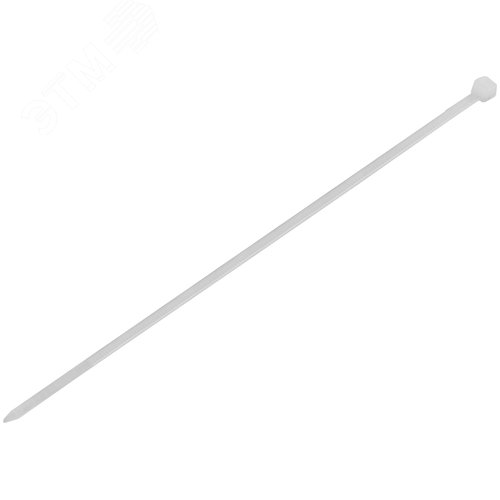 Хомуты нейлоновые для проводов, белые 100 шт.,  2,5х150 мм - фото 2