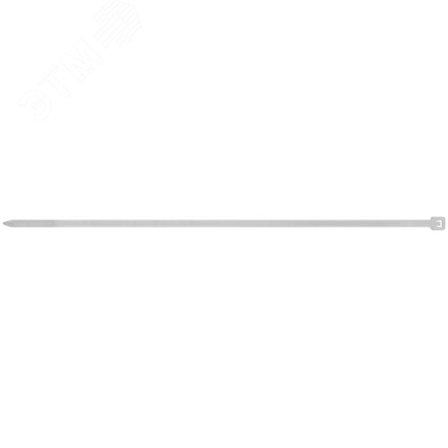 Хомуты нейлоновые для проводов, белые 100 шт.,  2,5х150 мм - фото 4