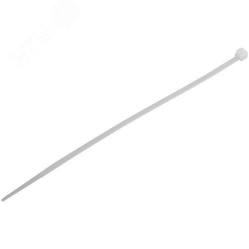 Хомуты нейлоновые для проводов, белые 100 шт.,  3,6х200 мм - фото 2