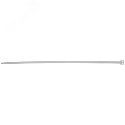 Хомуты нейлоновые для проводов, белые 100 шт.,  3,6х200 мм - фото 4