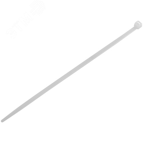 Хомуты нейлоновые для проводов, белые 100 шт.,  4,8х200 мм - фото 2