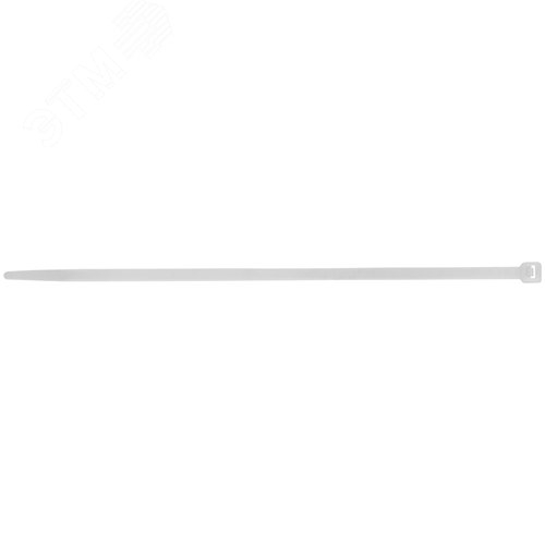 Хомуты нейлоновые для проводов, белые 100 шт.,  4,8х200 мм - фото 4