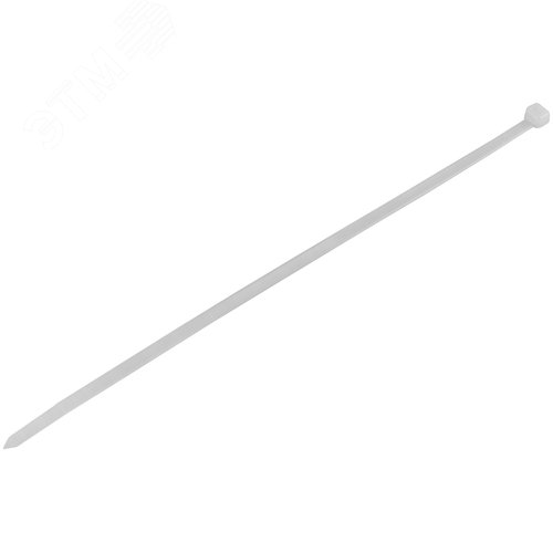 Хомуты нейлоновые для проводов, белые 100 шт.,  4,8х250 мм - фото 2