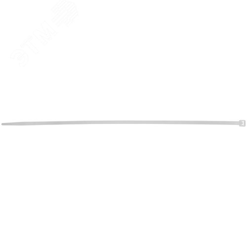 Хомуты нейлоновые для проводов, белые 100 шт.,  4,8х300 мм - фото 4