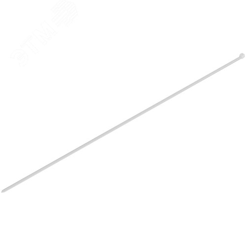 Хомуты нейлоновые для проводов, белые 100 шт.,  4,8х500 мм - фото 2