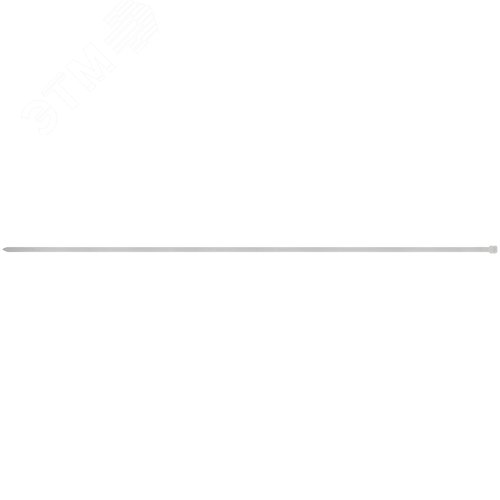 Хомуты нейлоновые для проводов, белые 100 шт.,  4,8х500 мм - фото 4