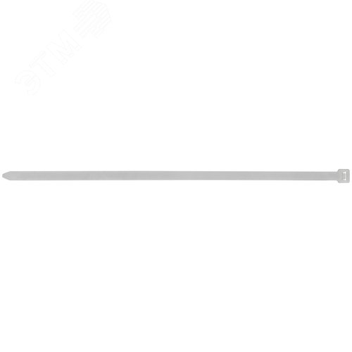 Хомуты нейлоновые для проводов, белые 100 шт.,  7,6х300 мм - фото 4