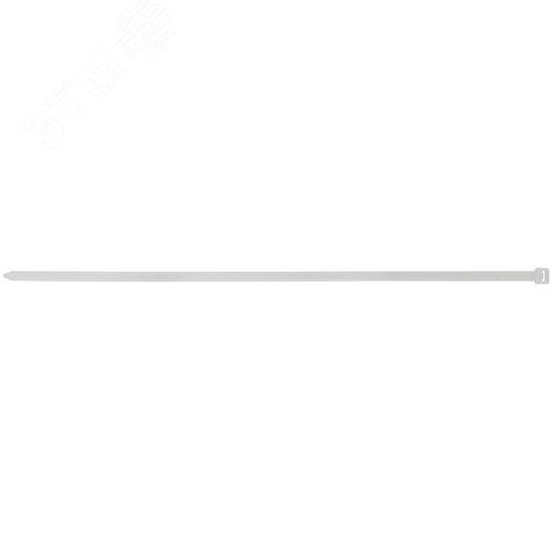 Хомуты нейлоновые для проводов, белые 100 шт.,  7,6х400 мм - фото 4