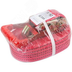 Ремень для крепления груза, храповый механизм 230 мм, лента 55 мм x 12 м, 5000 / 10000 кг - фото 2