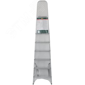 Лестница-стремянка алюминиевая, 7 ступеней, вес 4.9 кг 65345 FIT РОС - 3