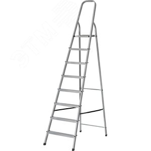 Лестница-стремянка алюминиевая, 8 ступеней, вес 5.7 кг