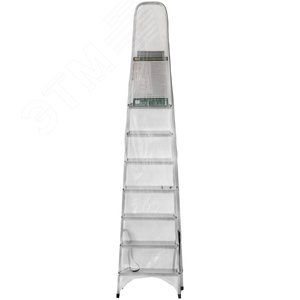 Лестница-стремянка алюминиевая, 8 ступеней, вес 5.7 кг 65346 FIT РОС - 3