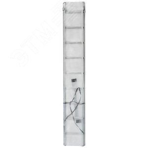 Лестница двухсекционная алюминиевая, 2x9 ступеней, H=257/426см, вес 7.34 кг - фото 3