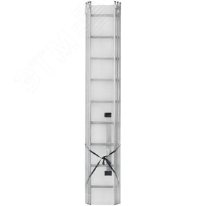 Лестница трехсекционная алюминиевая, 3 х 9 ступеней, H=257/426/591 см, вес 11.18 кг 65434 FIT РОС - 3