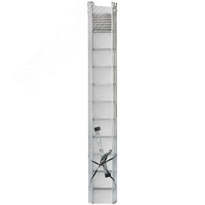 Лестница трехсекционная алюминиевая усиленная, 3 х 11 ступеней, H=316/539/759 см, вес 16.61 кг 65437 FIT РОС - 3