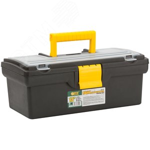 Ящик для инструмента пластиковый 13'' (33 х 17.5 х 12.5 см) 65500 FIT РОС - 2