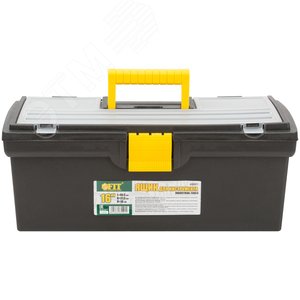 Ящик для инструмента пластиковый 16'' (40.5 x 21.5 x 16 см) FIT РОС