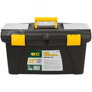 Ящик для инструмента пластиковый 22'' (56.5 х 32.5 х 29 см) FIT РОС