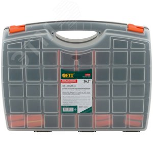 Ящик для крепежа (органайзер) двухсторонний 16.5'' (425х330х85 мм) - фото 2