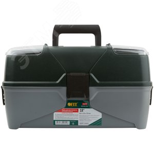 Ящик для инструмента раздвижной пластиковый с 3-мя кантилеверами отделениями 18'' (465х230х250 мм) - фото 3