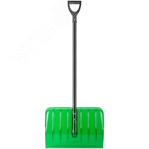 Лопата для уборки снега Профи поликарбонатная, алюминиевый черенок, большая 520х375х1350 мм - фото 3
