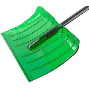 Лопата для уборки снега Профи поликарбонатная, алюминиевый черенок, большая 520х375х1350 мм - фото 4