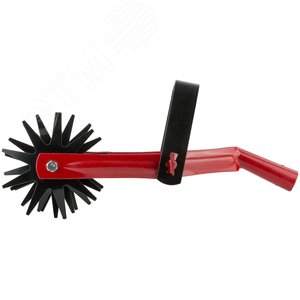 Мотыга прямая 150х50 мм, нержавеющая сталь, с деревянным черенком - фото 3