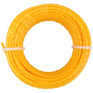 Леска для садовых триммеров крученая ''Квадрат'' 2.4 мм х 15 м - фото 2