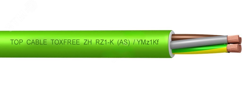 Кабель силовой  TOXFREE ZH RZ1-K (AS) 4G10 3204010G Top Cable (Испания)