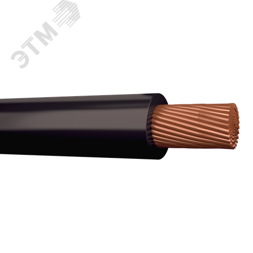 Провод монтажный гибкий TOPFLEX V-K H07V-K 1х35 черный - фото 1