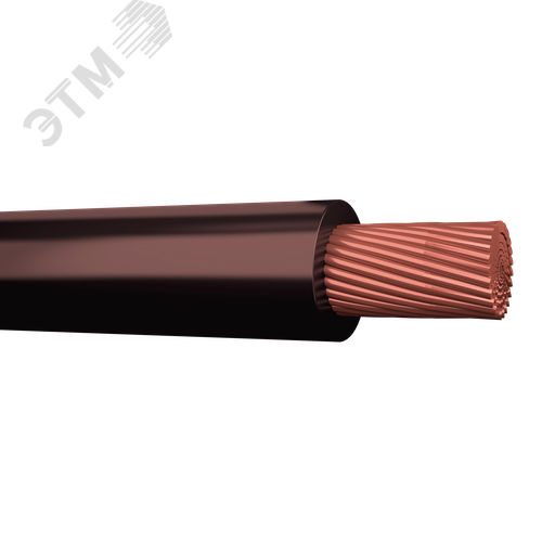 Провод монтажный гибкий TOPFLEX V-K H07V-K 1х35 коричневый - фото 1