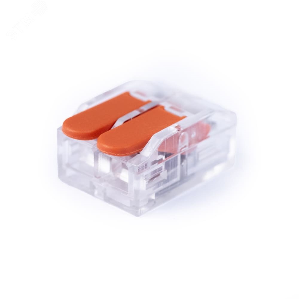 Изображение товара Клемма соединительная универсальная 2-х проводная WAGO 221-6 изолированная