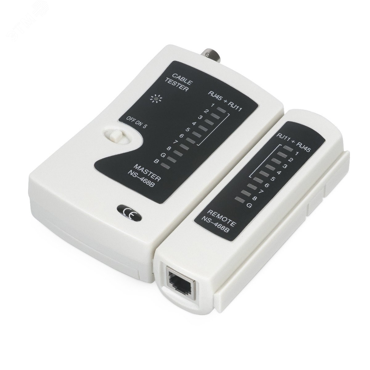 Изображение товара Тестер для витой пары, коаксиала, телефона (кож.зам.чехол) (шт)