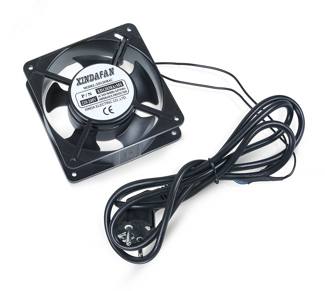 Изображение товара Вентилятор для настенных шкафов серии SH-05F WSC-05D 120x120x38 мм 220В