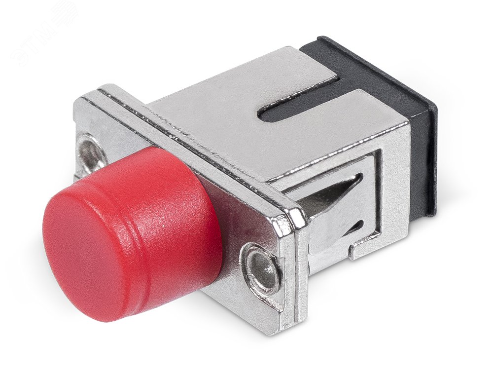 Изображение товара Соединитель проходной SC-FC  одномодовый, D-тип, стальной корпус, Cabeus