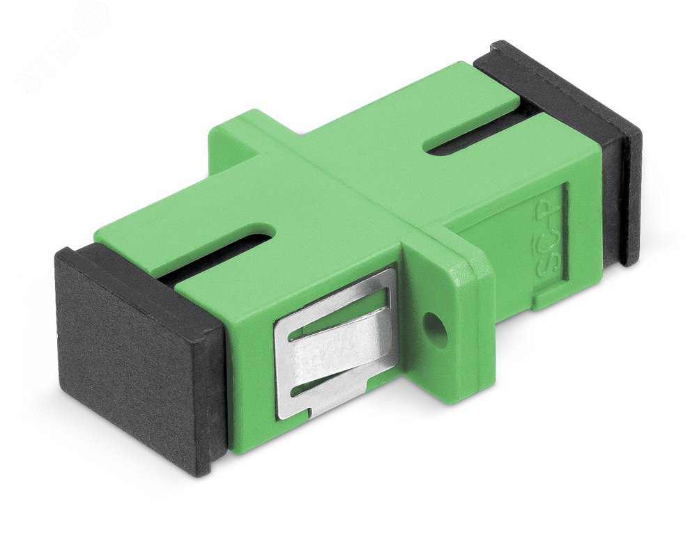 Изображение товара Соединитель проходной SC/APC-SC/APC, SM(для одномодового кабеля), simplex (шт)