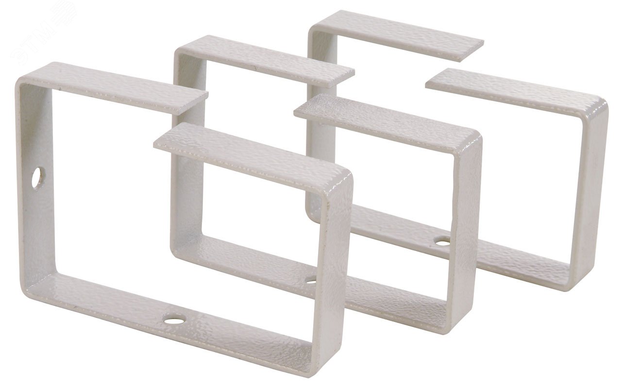 Изображение товара Кольцо организационное для укладки кабеля 90х65 мм, металлическое (шт)