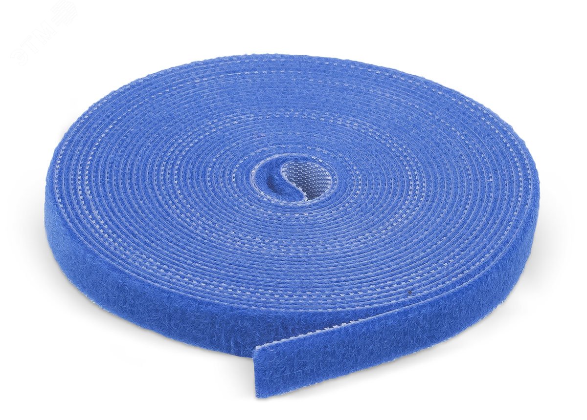 Изображение товара Лента Velcro 9 мм, длина 5 м, синяя для организации кабелей