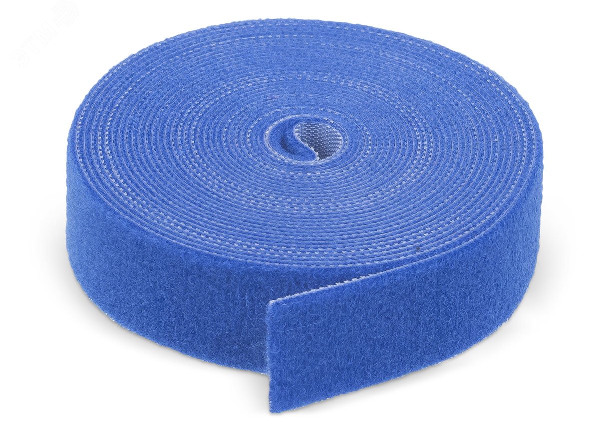 Изображение товара Лента Velcro клейкая 25 мм ширина синяя 5 м длина